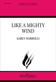 Like a Mighty Wind SATB choral sheet music cover Thumbnail